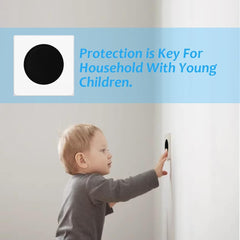 10-Pack UK Child Safety Plug Socket Covers