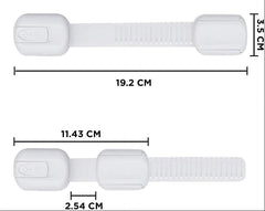 10-Pack 3M Adhesive Child Safety Locks – No-Drill, Adjustable