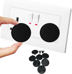 10-Pack UK Child Safety Plug Socket Covers