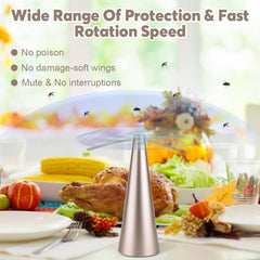 2-Pack USB Fly Repellent Fans – Indoor/Outdoor