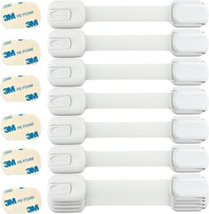 10-Pack 3M Adhesive Child Safety Locks – No-Drill, Adjustable