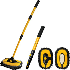43'' Curved Car Wash Brush – Scratch-Free Shine!