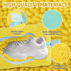 2PCS Shoe Washing Machine Laundry Bags with Zipper